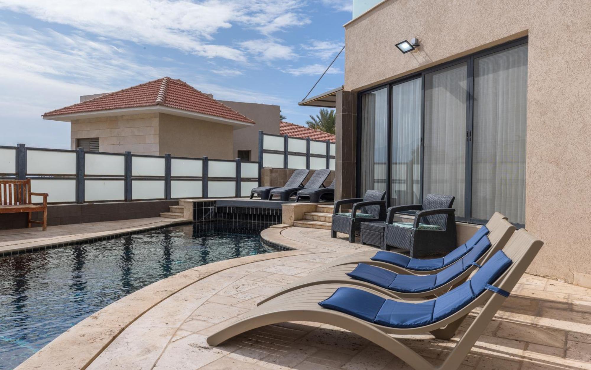 Villa Daniela Heated Pool וילה דניאלה בריכה מחוממת Эйлат Экстерьер фото
